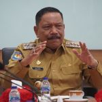 Bupati BU bersama Forkopimda dan OPD Ikuti Rakornas Pengendalian Inflasi