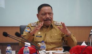 Bupati BU bersama Forkopimda dan OPD Ikuti Rakornas Pengendalian Inflasi