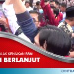 Aksi Mahasiswa Tuntut Turunkan BBM Masih Berlanjut