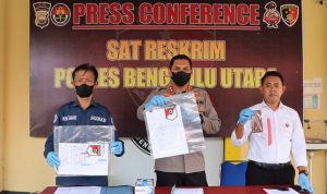 Polisi Tahan Terduga Penipuan Arisan Online di Bengkulu Utara