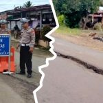 Jalan Provinsi, Lais – Arga Makmur Ditutup