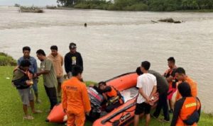 Warga BU Hanyut di Sungai, Ditemukan Sudah Meninggal