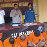 6 Pengedar Narkoba di Bengkulu Utara Dibekuk Polisi