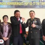 Hadiri Upacara, Ketua DPRD BU Sampaikan Apresiasi Atas Kolaborasi TNI