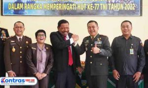 Hadiri Upacara, Ketua DPRD BU Sampaikan Apresiasi Atas Kolaborasi TNI
