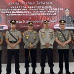 Berikut 10 Perwira Ikuti Sertijab di Polresta Bengkulu