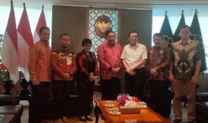 Bersama Bupati, Ketua DPRD BU Audiensi ke Kemenkumham
