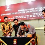 Siap Sukseskan Pemilu 2024, Polres dan KPU Bengkulu Utara Teken MoU