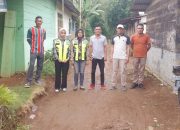 Disnakertrans BU Gelar Titik Nol Peningkatan Jalan Desa Strategis Dusun 2 Pagar Mas Desa Tambak Rejo
