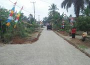 Dengan APBD 2024 Disnakertrans Bengkulu Utara Lakukan Peningkatan Jalan Desa Suka Makmur