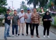 Melalui Disnakertrans Pemkab Bengkulu Utara Tingkatkan Jalan Desa Suka Makmur