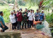 Dinas TPHP Bengkulu Utara Bersama BSIP Bengkulu Laksanakan Monev Pemanfaatan Alsintan Pompa Air di Desa Samban Jaya