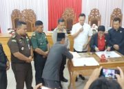 Penandatanganan Nota Kesepakatan KUA-PPAS RAPBD 2025 Digelar Dalam Paripurna DPRD BU