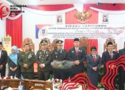 Rapat Paripurna DPRD BU Memperingati HUT RI Ke 79 dan Mendengarkan Pidato Kenegaraan Presiden