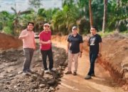 Dinas PUPR Bengkulu Utara Bangun Jalan Hotmix Penghubung Desa Tanjung Muara dan Desa Muara Santan