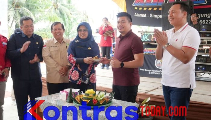 Ketua Komisi I DPRD BU Hadiri Peresmian Gedung Puskesmas di Tanjung Agung Palik