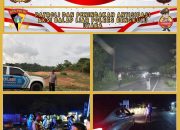 Ciptakan Kamseltibcarlantas, Sat Lantas Polres BU dan Polsek Laksanakan Patroli Subuh