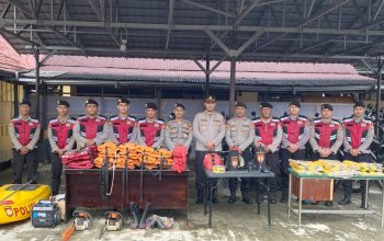 Antisipasi Bencana Alam, Polres BU Lakukan Pengecekan dan Inventarisasi Peralatan SAR