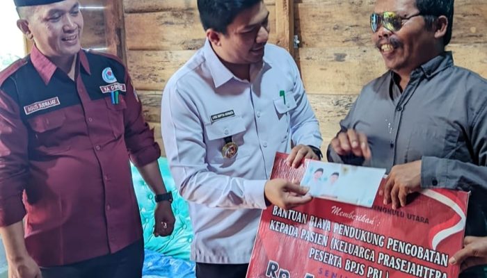 Bupati BU Serahkan Bantuan Bagi Penyandang Disabilitas dan Biaya Pengobatan