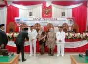 DPRD BU Menggelar Rapat Paripurna Penyerahan Memori Serah Terima Jabatan Bupati Bengkulu Utara