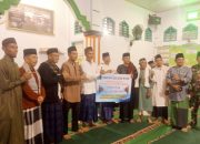 Safari Ramadhan di Datar Ruyung Meriah, Pemdes Beri Bantuan Beli Karpet Masjid Senilai 25 Juta Rupiah