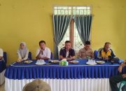 Pemdes Pagar Ruyung Kecamatan Arma Jaya Laksanakan Titik Nol Jalan Rabat Beton dan Bagikan BLT DD