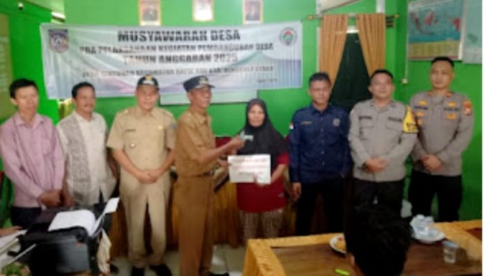 Pemerintah Desa Bintunan Salurkan BLT DD Tahap I Tahun 2025 Kepada 27 KPM
