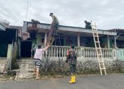 Kodim 0423/BU Kolaborasi Bersama Baznas Bengkulu Utara Rehab Rumah Warga Penyandang Disabilitas