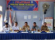 Gandeng Kejari BU, Pemdes Pagar Ruyung Gelar Pelatihan Sosialisasi Hukum