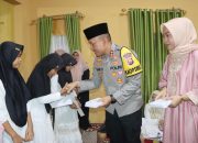 Kapolres Bengkulu Utara Buka Puasa Bersama Anak Yatim di Panti Asuhan