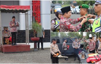 Apel Gelar Pasukan Operasi Ketupat Nala 2026 Dipimpin Bupati Bengkulu Utara