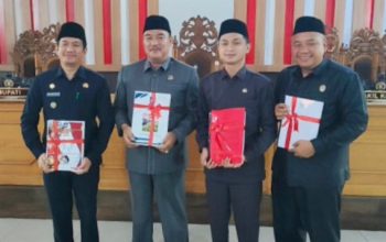 DPRD Bengkulu Utara Menggelar Rapat Paripurna Penyampaian Nota Pengantar Tiga Raperda
