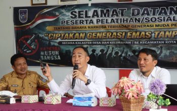 Generasi Muda dan Tomas Datar Ruyung Ikuti Pelatihan Bahaya Narkoba Secara Kalaster