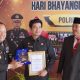 Bersama Bupati, Ketua DPRD Bengkulu Utara Menghadiri  Upacara Hari Bhayangkara ke-80